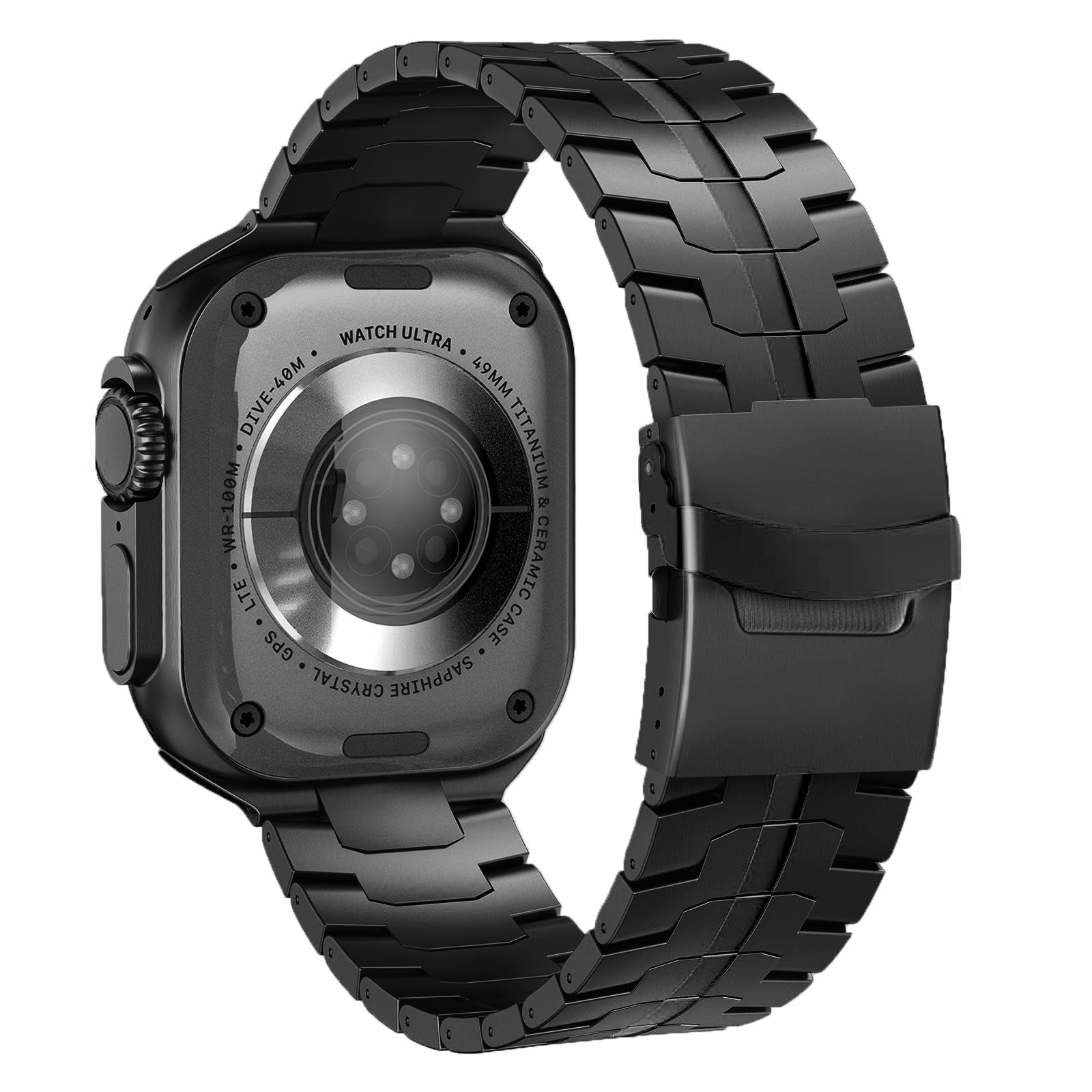 Sleek Titanium Apple Watch Band